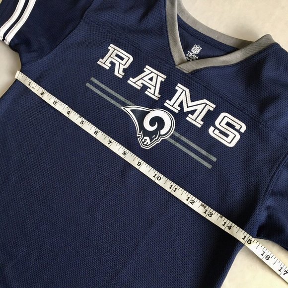 NFL Los Angeles Rams Youth Spirit Jersey Mesh Shirt Size Small 6/7 - Picture 4 of 6